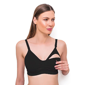 Nursing bra BABYONO black
