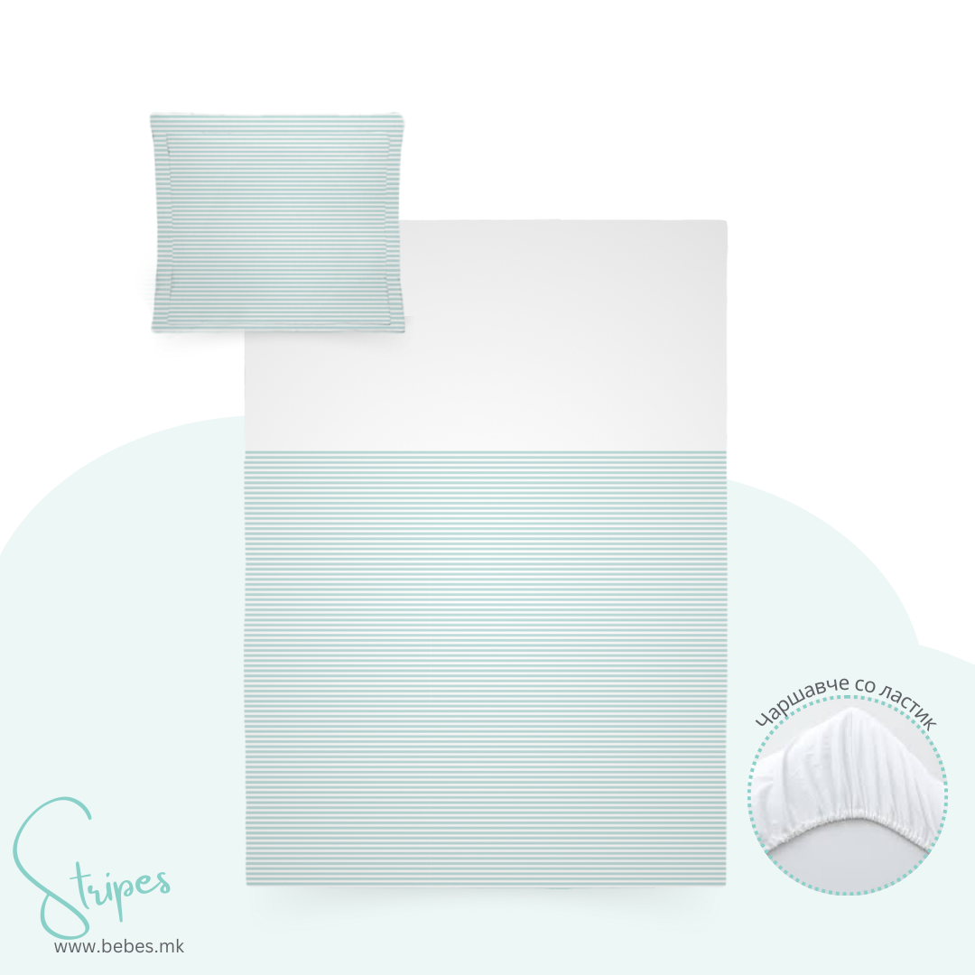 Bedding set BEBES - Stripes