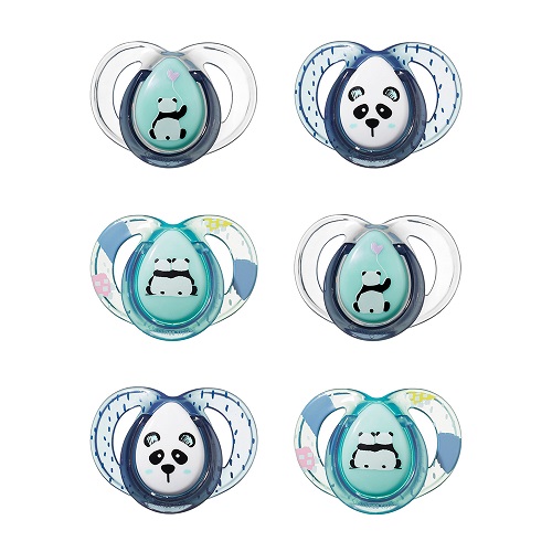 Tommee Tippee pacifier 6 in1  6-18m Any time blue