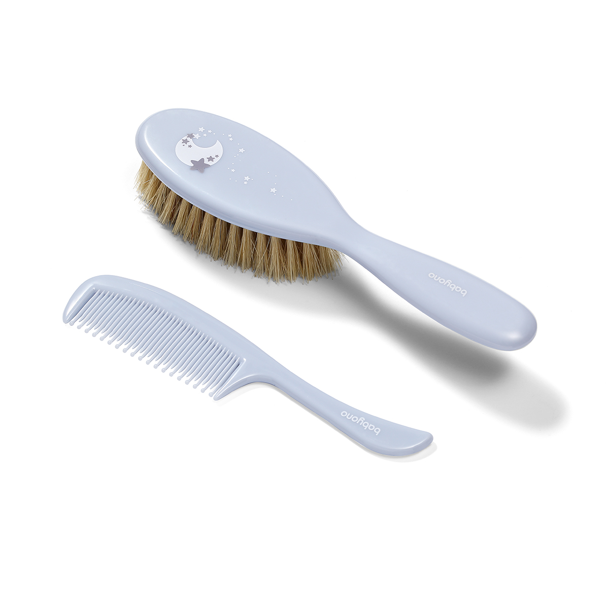 Brush and comb set Babyono blue