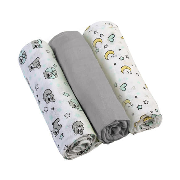 BabyOno color diapers 3 in 1 gray
