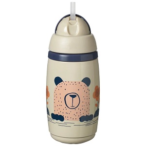 Tommee Tippee Insulated straw Cup beige